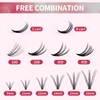 Lash Clusters 280Pcs Individual Lashes 30D 40D 9-16mm Mixed D