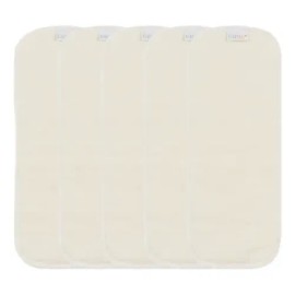Pack 5 Absorbentesinsertos Cañamo 4 Capas Pañal Ecológico                                                                                             