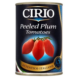 Cirio Peeled Plum Tomatoes (400g) - Pack of 2