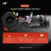 A-Premium - Tailgate Handle Assembly, Upgraded Metal - Compatible with