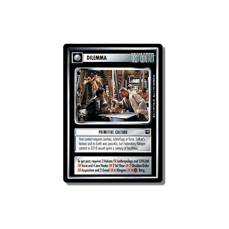 Decipher Star Trek CCG 1E FC First Contact Primitive Culture