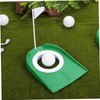 Abaodam 2pcs Golf Putting Cups with Flags Portable Indoor Practice