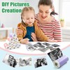 Mini Printer Sticker Paper Roll,12 Rolls Thermal Paper for Children