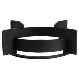 SOLUSTRE 26CM Wok Ring Cast Iron Work Rack Electric Stove Burners Pot Holder Stove Trivets Windproof Windscreen Cooktop Range Pan Pot Holder Stand Ring HolderCookware Ring Wok Accessories