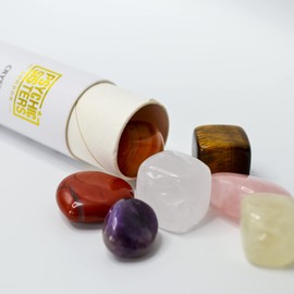 Psychic Sisters - Crystal Set - 7 Different Gemstones - Reiki Cleansed & Energised (Power)