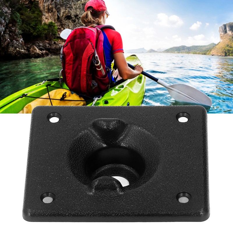 Rudder Steering Control Handle Base PVC Lightweight Boat Rudder Control