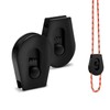 12 PCS Plastic Wheeled Cord Locks for Drawstring, Bungee E