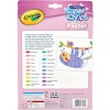 CRAYOLA Pastel- Super Tips Washable Medium Tip Markers - Pack
