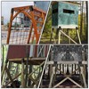 Toriexon Deer Blind Brackets, Outdoor 4 x 4 Platform Bracket,