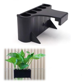 Jaxbo Aquarium Plant Holder，Plastic Fish Tank Plant Holder，Hanging Aquarium Planter Cup for Fish Tank Live Plants
