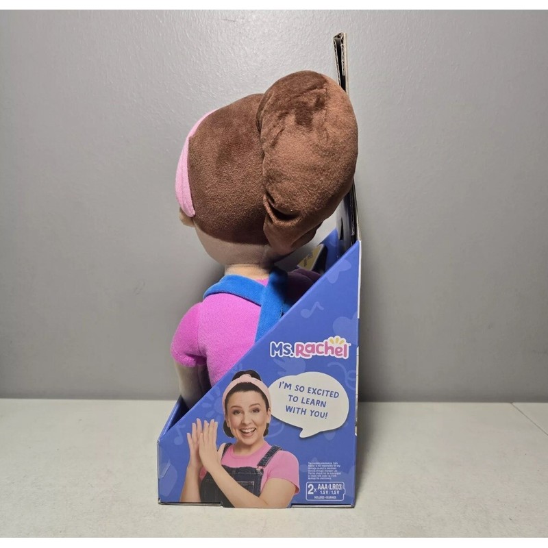 Ms. Rachel Speak & Sing Doll 16" Tall Interactive 20+