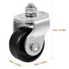 Housoutil 2pcs Front Jack Jack Wheel Heavy Duty Pallet Jack
