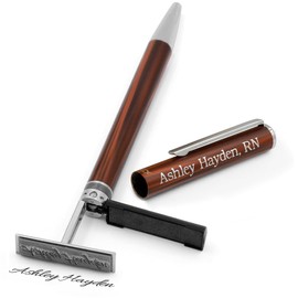 Heri Metal Stamp Pen with Free Engraving - Wood