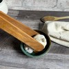 American Handmade Maple and Walnut Wooden Tongs with Spring Action,