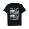 Just Mellisa Here Doing Mellisa Things First Name T-Shirt