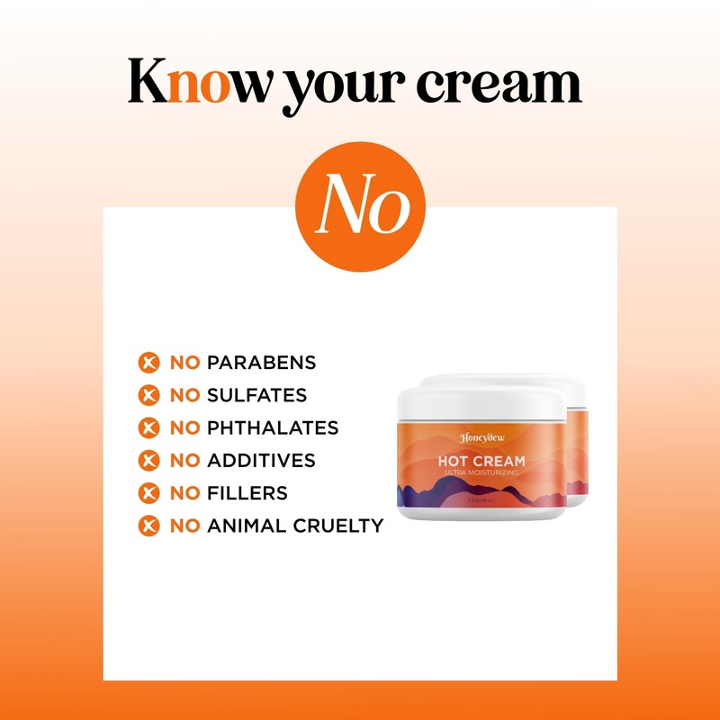 Premium Hot Cream Sweat Enhancer - Firming Body Lotion for