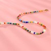 KELITCH Colourful Choker Necklaces, Handstanding Shell Pearl Collar Necklaces, Stackable