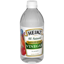 Heinz All Natural Distilled White Vinegar with 5% Acidity (16 fl oz Bottle)
