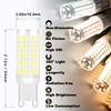 ALIDE G9 Led Bulbs 5W 6000K Daylight Cool Bright White,50W-60W