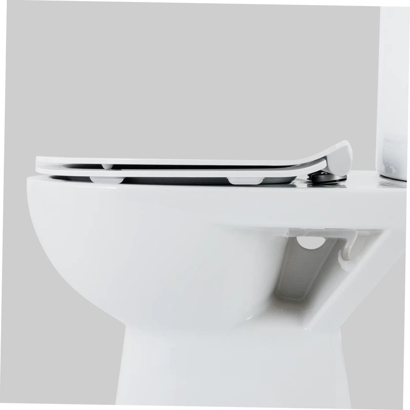 TEHAUX 10pcs Toilet Seat Gasket Bumper Pad for Raised Toilet