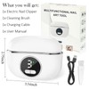 YunLuna 3-in-1 Electric Nail Clippers with Light Safe for Baby
