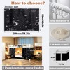 Navhao 2 Panels Dorm Bottom Bunk Privacy Bed Curtains Cloth