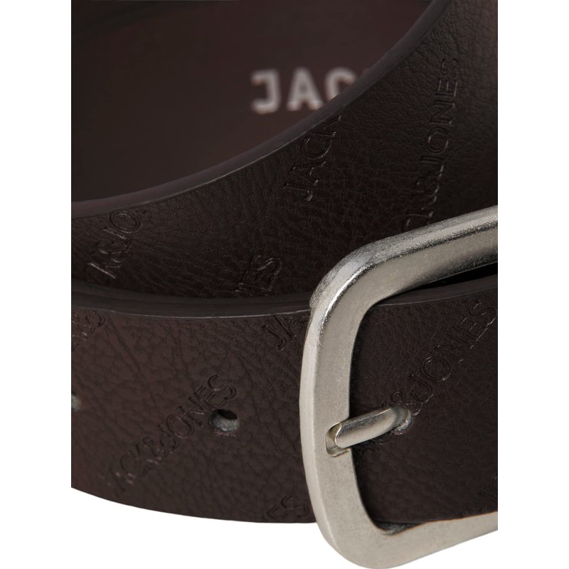JACK & JONES Men's Jacharry Embossed Belt Noos Belt