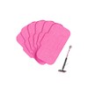 Schenley 6-Pack Microfiber Mop Pads - Washable & Reusable