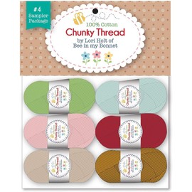 Riley Blake Chunky Thread Samplers by Lori Holt of Bee in My Bonnet, Including Sampler Package #3 and #4. (Package 3 &4)