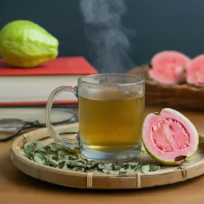 Akshit Organic Guava Leaves, Dried From Fresh Guava Leaves, Caffeine