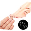 Healvian Decor Tips 500pcs Full Coverage Nail Art Toe Natural