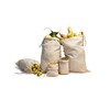 ecomuslinbags 4x6 inches Natural Cotton Double Drawstring Reusable Produce Muslin