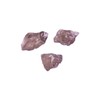 3. 3. 2Pcs Smoky Quartz Raw Stone Drilled Pendant -