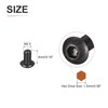 DTGN M2.5-0.45x4mm Button Head Socket Cap Screws - 100Pack -