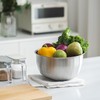 Rice Washer Strainer Bowl, Stainless Steel Quinoa Washing Bowl With