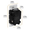 UltraPro, Dimmable LED, CFL & Incandescent Bulbs, Single Pole, On/Off