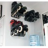 MEOLLO Roller Skates Wall Mount (100% Steel) (Black)