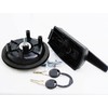 Zadi Entrance Lock, Motorhome, Caravan, Boat, Caravan, Black, Clockwise Round