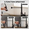 BWE Kitchen Sink Faucet with Deck Plate Single Handle Lever