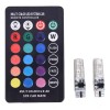 Corp.Res Electronics Par Led T10 Pellizco Rgb A Control Estrobo
