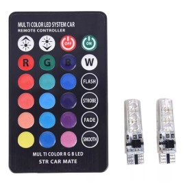 Corp.Res Electronics Par Led T10 Pellizco Rgb A Control Estrobo Hyperled Cambus