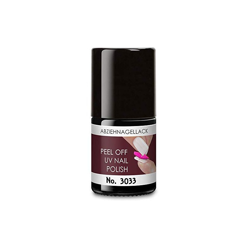 Peel Off - Nagellack zum Abziehen Farbe Black-Red