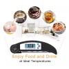 StarFly Termometro Digital Plegable Para Carne Bbq Leche De Cocina