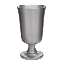 Wentworth Pewter - Medieval Pewter Chalice Goblet Drinking Toasting Cup, Engraved Free