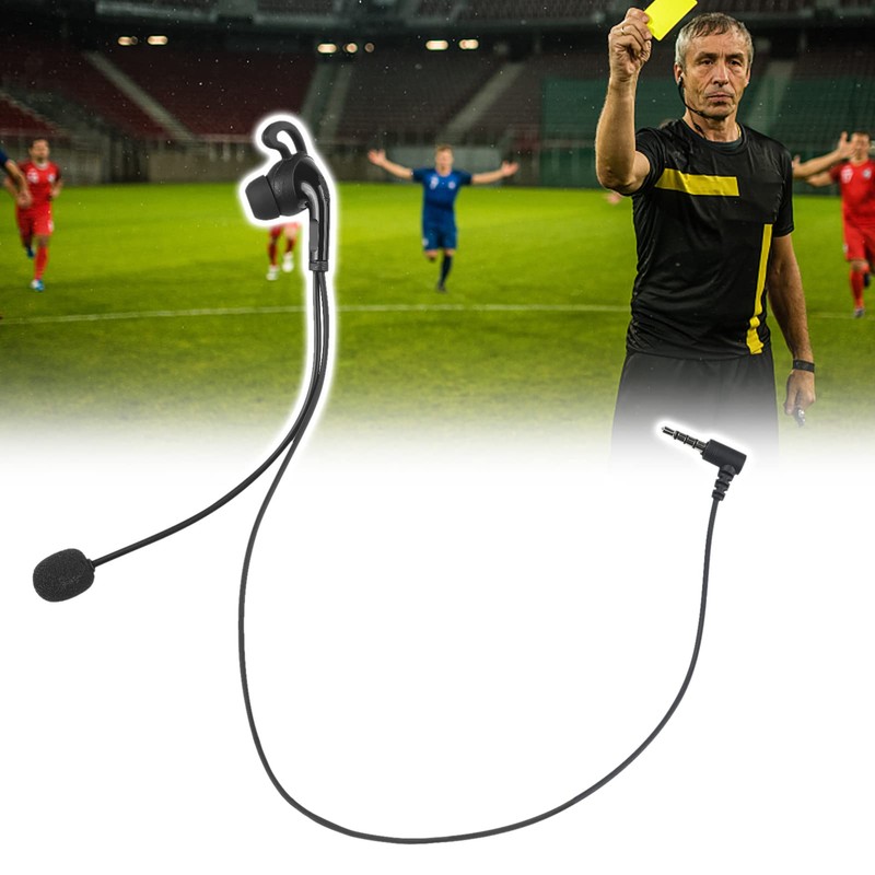 YIWENG EJEAS Referee Headset In-Ear Earphone with Mic Replacement for