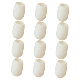 Beavorty Sets Deep Cleansing Face Scrub Natural Silkworm Balls Organic for Exfoliating Gentle Skin Care Pad Pcs