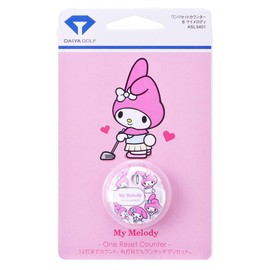 DAIYA GOLF One Reset Counter, My Melody, ASL5401B, Pink