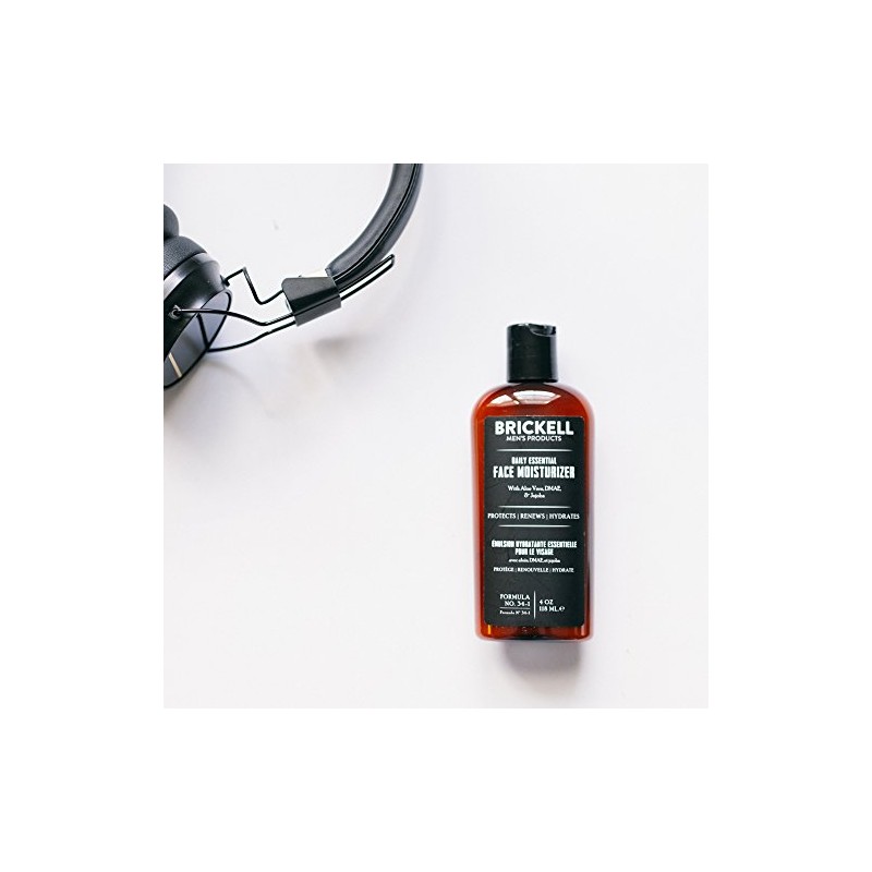 Brickell Mens Products Daily Essential Face Moisturizer, 4 Ounce