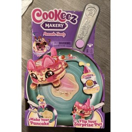 Moose Enterprise Cookeez Makery PANCAKE TREATZ Scented Interactive Plush Sounds Reactions NEW