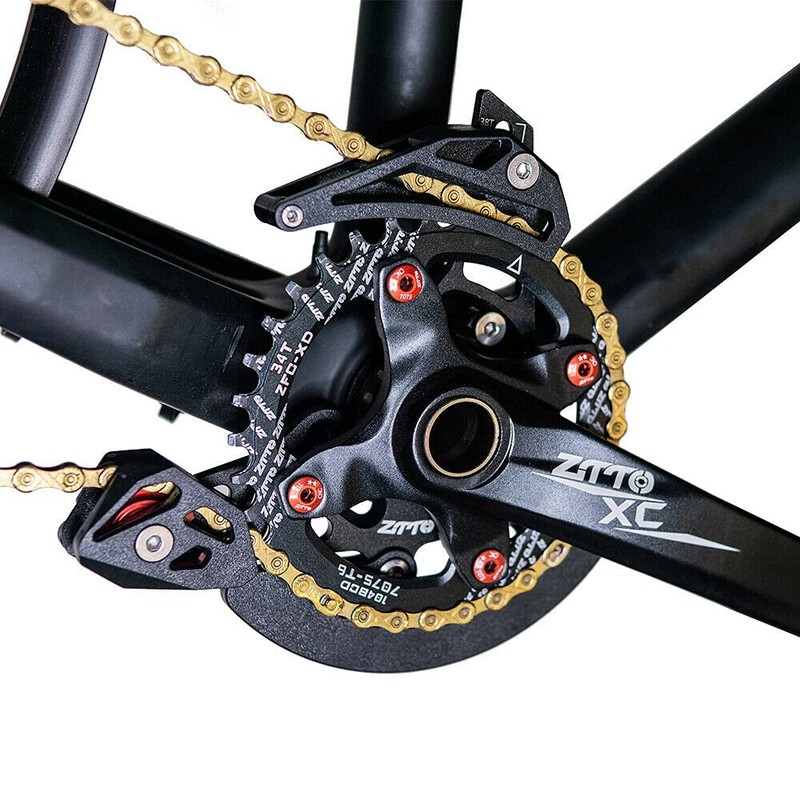 TEAMWILL Lightweight Single Disc Mountain Bike Chain Guide 32T-38T Protector